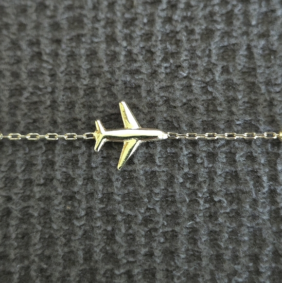 Mia Fiore Gold💛 Airplane✈️ Bracelet - NIB - Picture 8 of 13